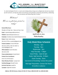 Palm Sunday