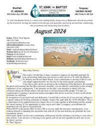 August Bulletin