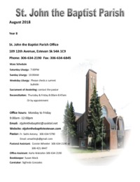 August Bulletin