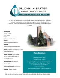 August Bulletin